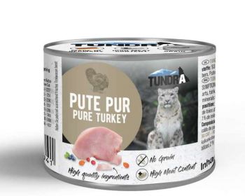 Tundra Katze Nassfutter Pute Pur - 200g