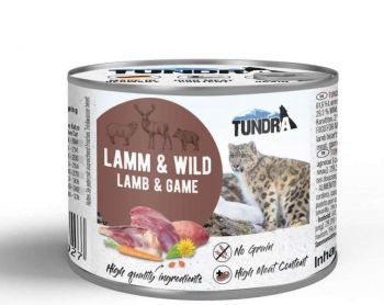 Tundra Katze Nassfutter Lamm & Wild - 200g