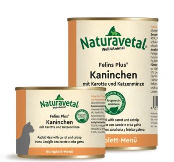 Naturavetal Felins Plus Rind mit Kürbis & Hüttenkäse Menü - 400g