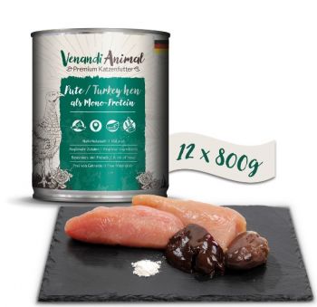 Venandi Animal Pute Menü Mono - 12x 800g