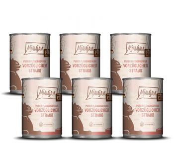 MjAMjAM Strauß Fleischgenuss pur - 6x 400g