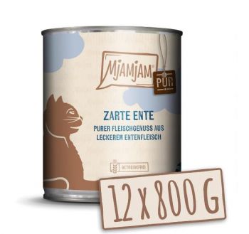MjAMjAM Hund Ente pur - 12x 800g