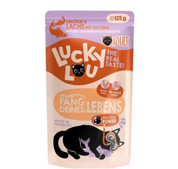 Luck Lou Geflügel & Lachs Menü - 125g