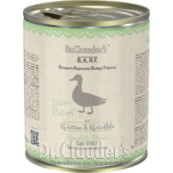 Dr.Clauder´s B.A.R.F. Enteneintopf Menü - 12x 800g