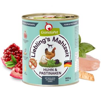 GranataPet Liebling's Mahlzeit Huhn & Pastinake - 800g