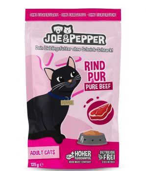 Joe & Pepper Cat Rind pur Pouch - 125g