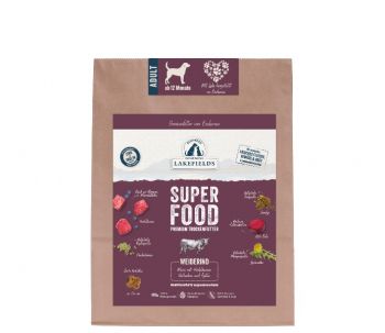 Lakefields Trockenfutter Rind Superfood - 1kg