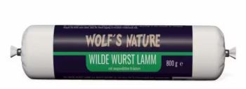 Wolf's Nature Wilde Wurst Lamm & ausgewählte Kräuter - 800g