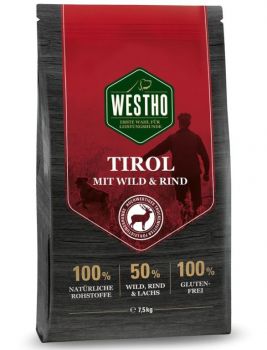 WESTHO Trockenfutter Rind, Wild, Lachs Tirol - 7,5kg