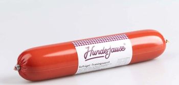 Hundejause Geflügel Trainingswurst - 400g