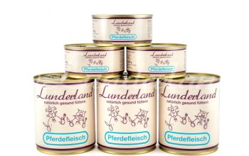 Lunderland Pferd Reinfleisch - 12x 800g