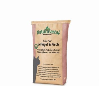 Naturavetal Felins Plus Geflügel & Fisch - 3kg