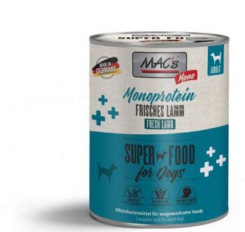 MAC's Dog Lamm Mono - 800g