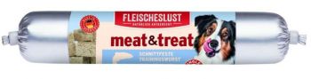 Fleischeslust Lachs meat & treat MHD 5/24 - 80g