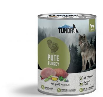 Tundra Hund Nassfutter Pute - 800g