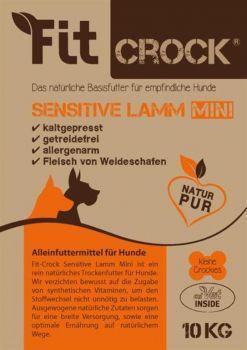 cdVet Fit Crock Sensitive Lamm Mini - 10kg