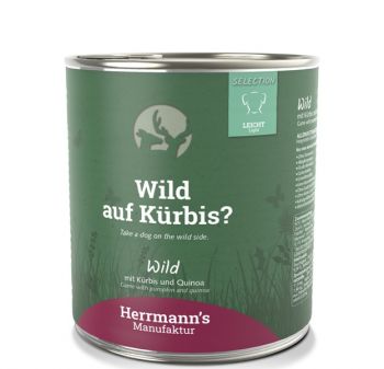 Herrmanns Wild mit Kürbis Menü Leicht - 800g
