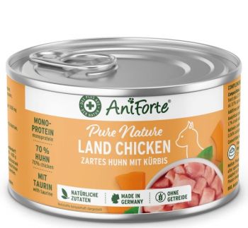 AniForte® Huhn mit Kürbis Land Chicken Menü - 200g