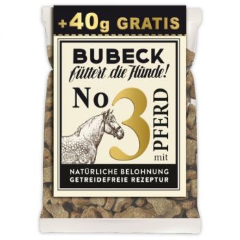 Bubeck Hundekuchen Keks No.3 Pferd overfill - 210g + 40g