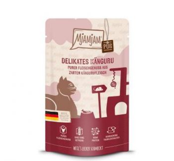 MjAMjAM Känguru Fleischgenuss pur Quetschie - 125g