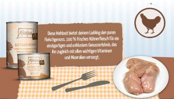 MjAMjAM Huhn Fleischgenuss pur - 200g