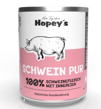 Hopeys Schwein pur Fleischdose - 850g