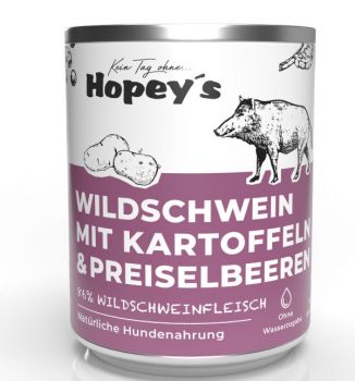 Hopeys Wildschwein mit Kartoffeln Menü - 850g