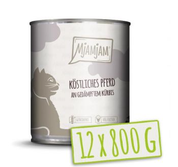 MjAMjAM Pferd mit Kürbis Menü - 12x 800g