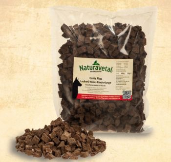 Naturavetal Canis Plus Rind Lunge Minis - 100g
