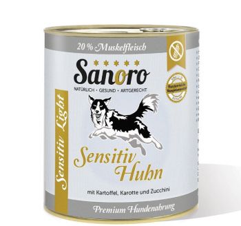 Sanoro Huhn Menü Sensitiv Light  - 6x 800g