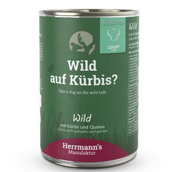 Herrmanns Wild mit Kürbis Menü Leicht - 400g
