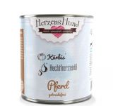 HerzensHund Pferd & Kürbis Menü - 800g