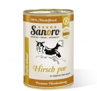 Sanoro Hirsch pur Muskelfleisch - 12x 400g