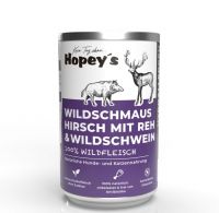 Hopeys Wildschmaus pur Fleischdose - 400g