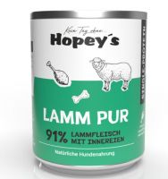 Hopeys Lamm pur Fleischdose - 800g