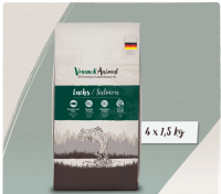 Venandi Animal Trockenfutter mit Lachs - 4x 1,5kg