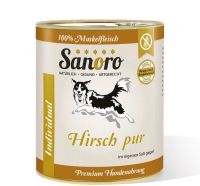 Sanoro Hirsch pur Muskelfleisch - 800g