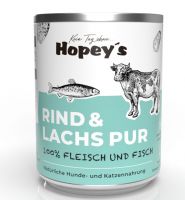 Hopeys Rind & Lachs - 800g