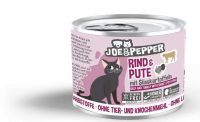 Joe & Pepper Cat Rind & Pute mit Süßkartoffel - 200g