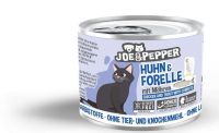 Joe & Pepper Cat Huhn & Forelle mit Möhren - 200g