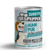 Joe & Pepper Dog Huhn pur mit Reis - 400g