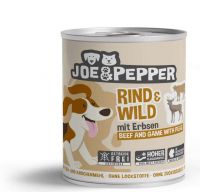 Joe & Pepper Dog Rind & Wild mit Erbsen - 800g