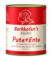 Barkhofen’s Bestes Pute & Ente 5-Elemente-Kost - 800g