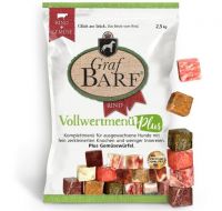 Graf Barf Rind Vollwert Plus Menü - 2,5kg