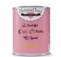 HerzensHund Rind mit Kartoffeln & Kürbis Menü - 800g