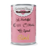 HerzensHund Rind mit Kartoffeln & Kürbis Menü - 400g