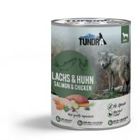 Tundra Hund Nassfutter Huhn & Lachs - 800g