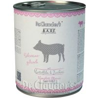 Dr.Clauder´s B.A.R.F. Schweinegulasch Menü - 12x 800g