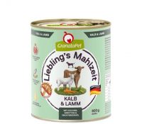 GranataPet Lieblings Mahlzeit Kalb & Lamm - 800g