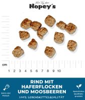 Hopeys Trockenfutter Rind mit Haferflocken & Reis - 3x 2kg